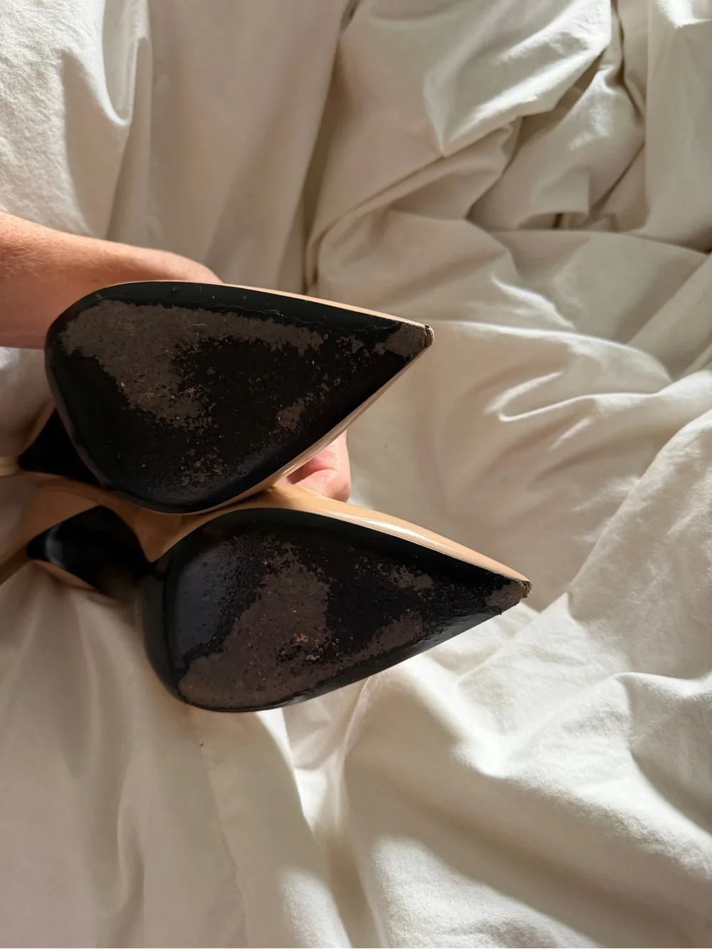 Saint Laurent sling back heels in nude SIZE 37 - Picture 6 of 8
